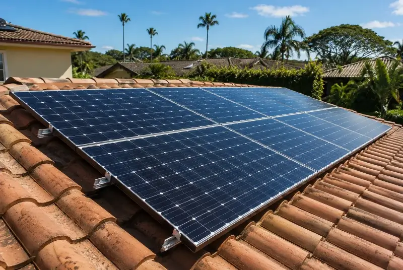 Installation de panneaux solaires à Morlanne